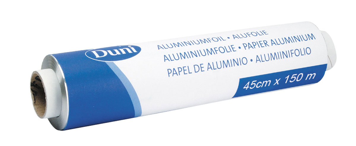 Aluminiumfolie kraftig 45cm x 150m 3rl - refill