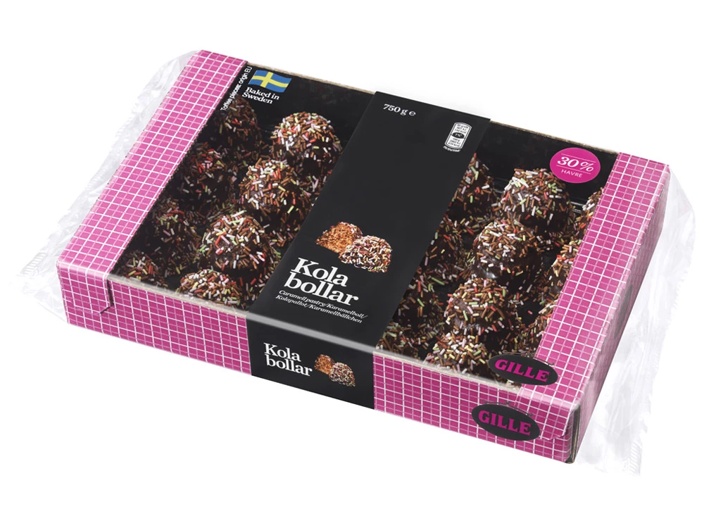 Kakor Kolabollar Familjepack 750g