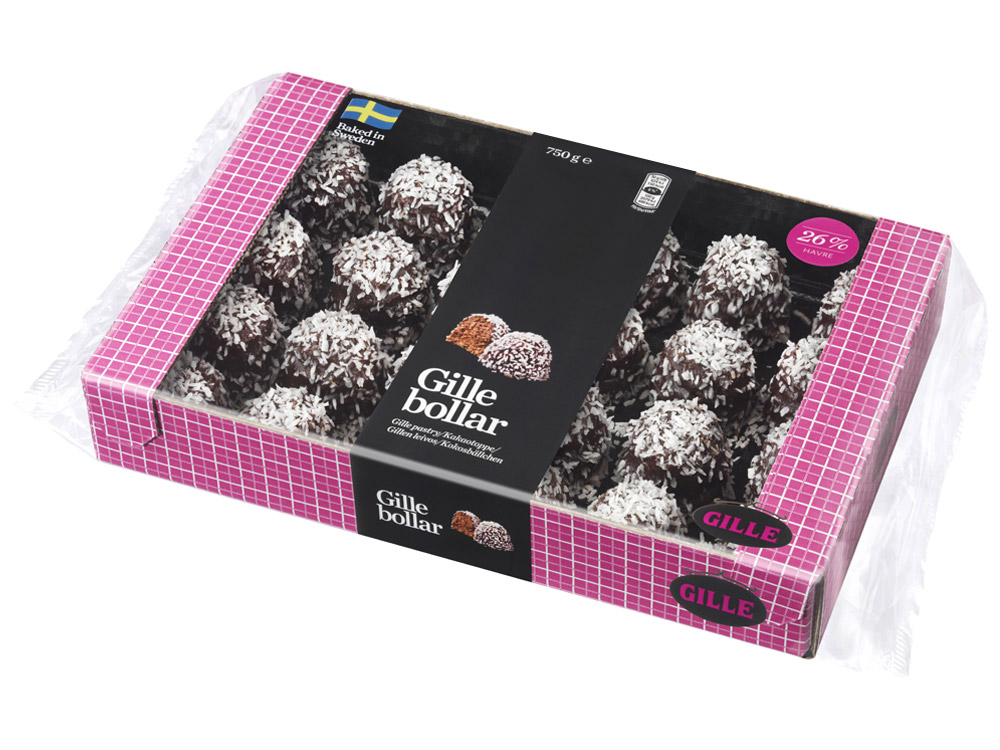 Kakor Gille-boll Familjepack 750g