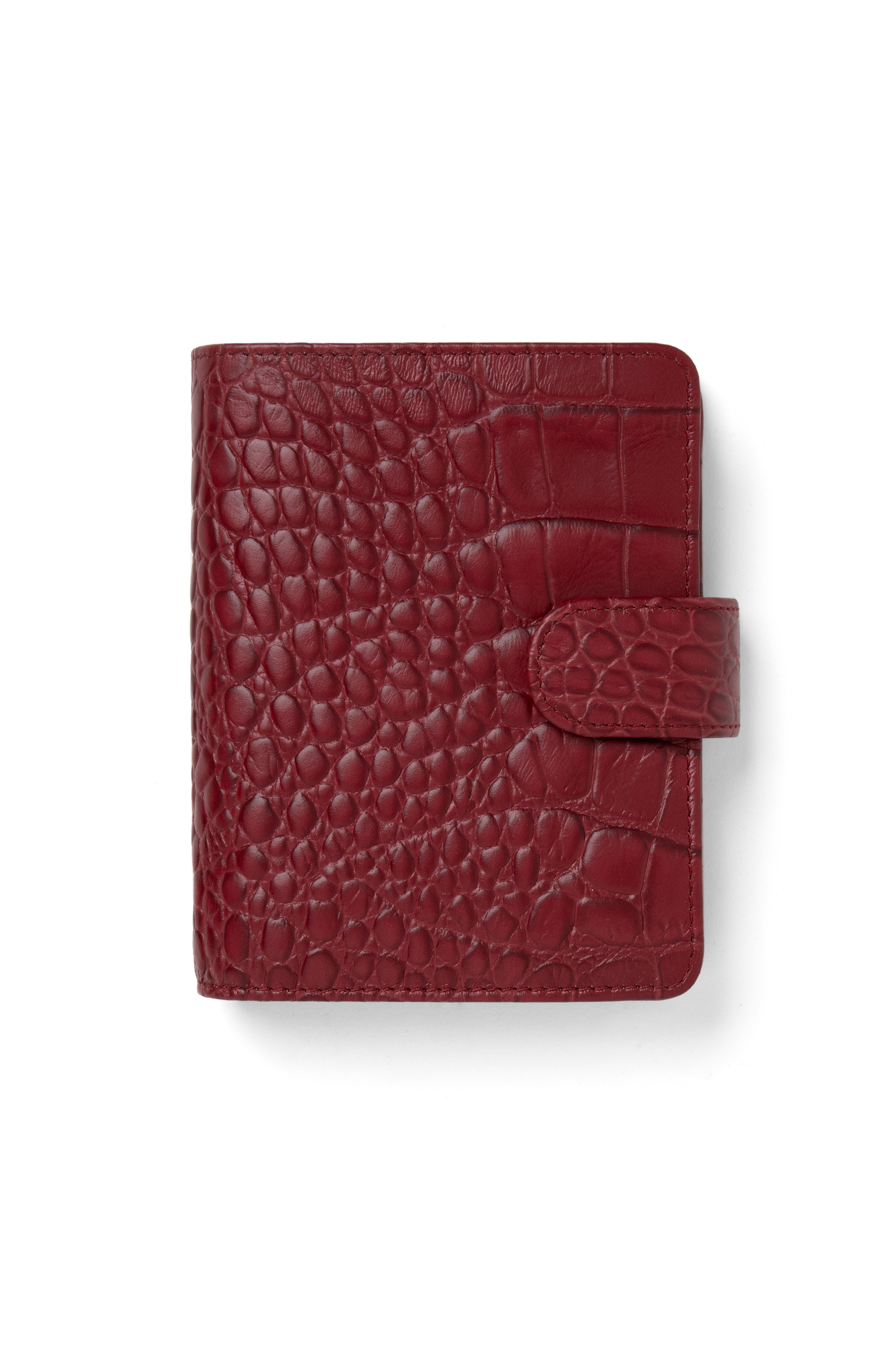 Filofax Classic Croc Pocket cherry