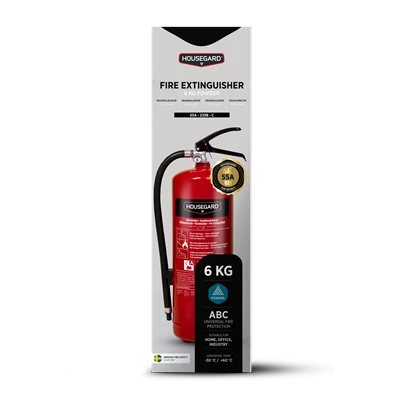 Pulversläckare Housegard 55A PE6HR-A 6 kg