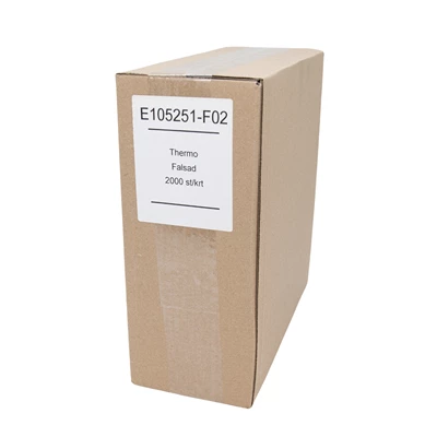 Transportetikett 105x251mm utan etikett 2000st