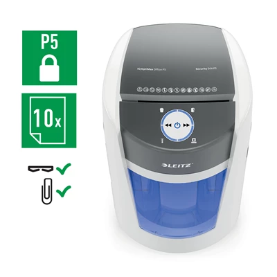 Dokumentförstörare Leitz IQ OptiMax P5 35L