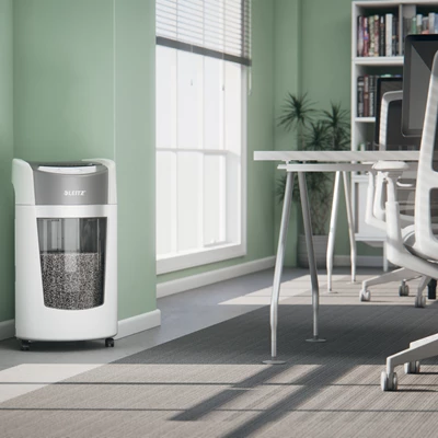 Dokumentförstörare Leitz IQ OptiMax P5 35L