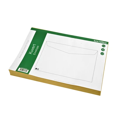 Kuvert C4 FH brun 50