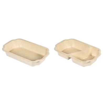 Enportionsform Duni Fiber Brun