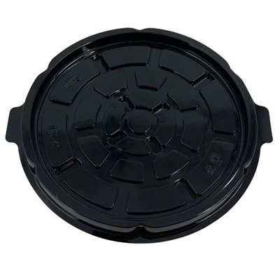 Tårtform PET Ø180mm W180F Svart 140st