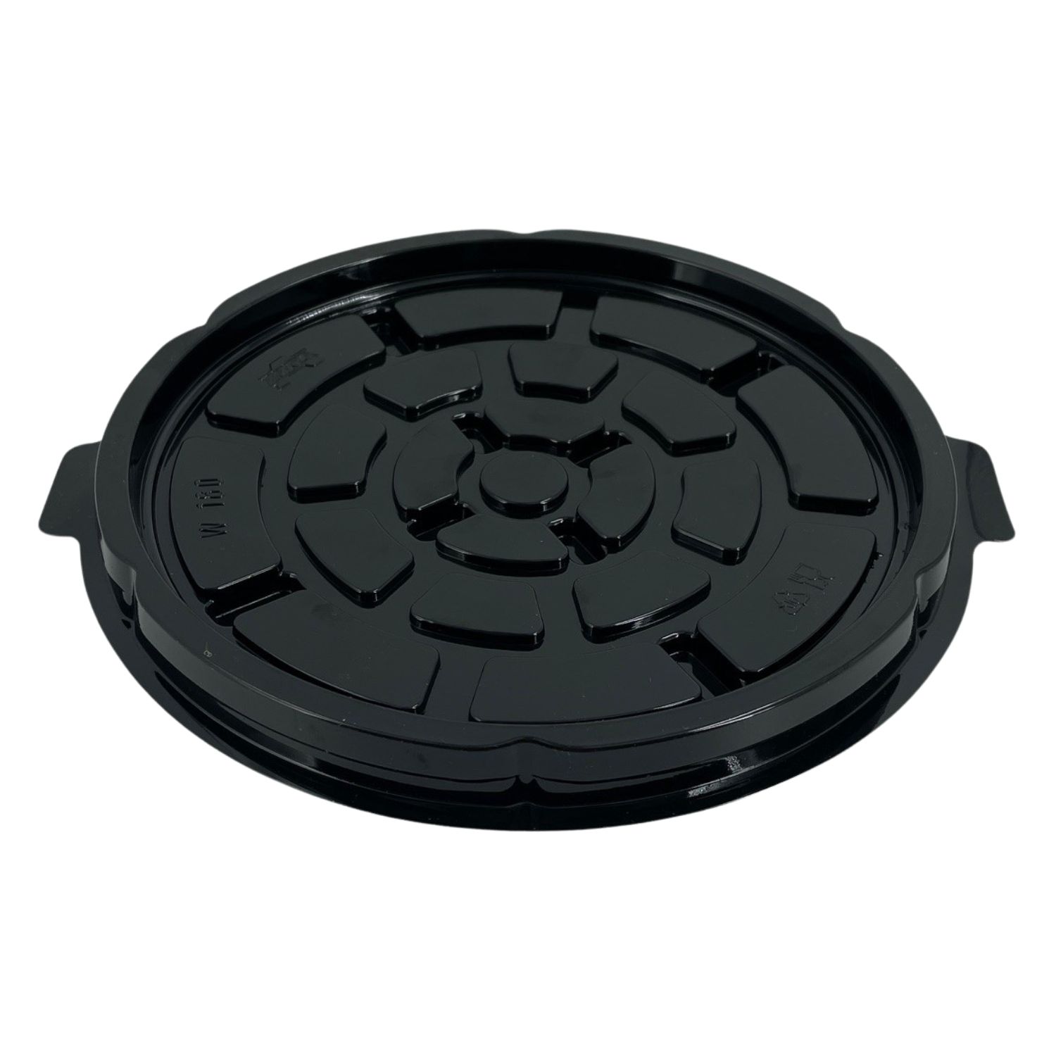 Tårtform PET Ø180mm W180F Svart 140st