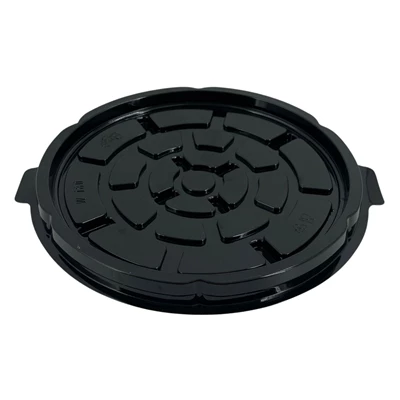 Tårtform PET Ø180mm W180F Svart 140st