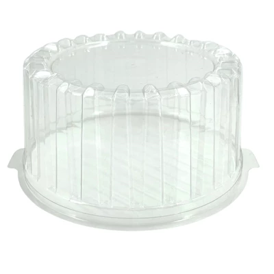 Lock Tårtform PET Ø180x85mm W180 Transparent 140st