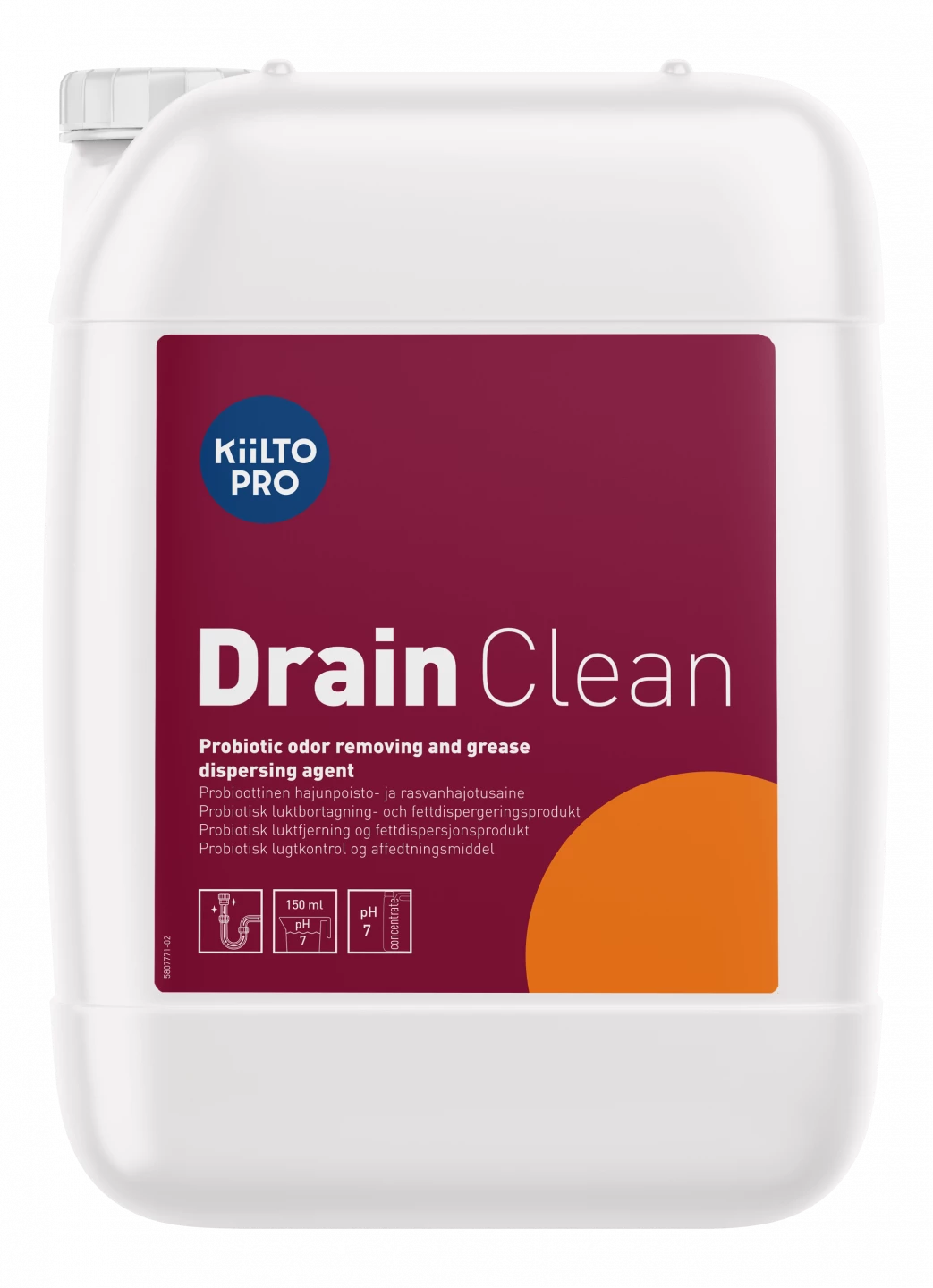 Avloppsmedel Kiilto Pro Drain Clean 10L