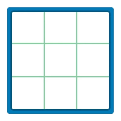 Diskback Glas Ø150mm 9 fack 230mm Grå