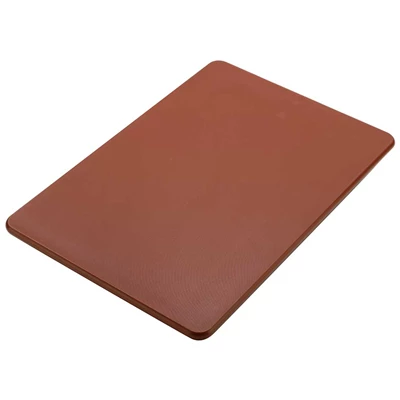 Skärbräda PP 51x38x1,25cm Brun