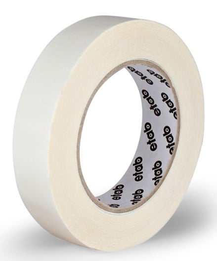 Dubbelhäftande tejp 50mm x 50m Vit