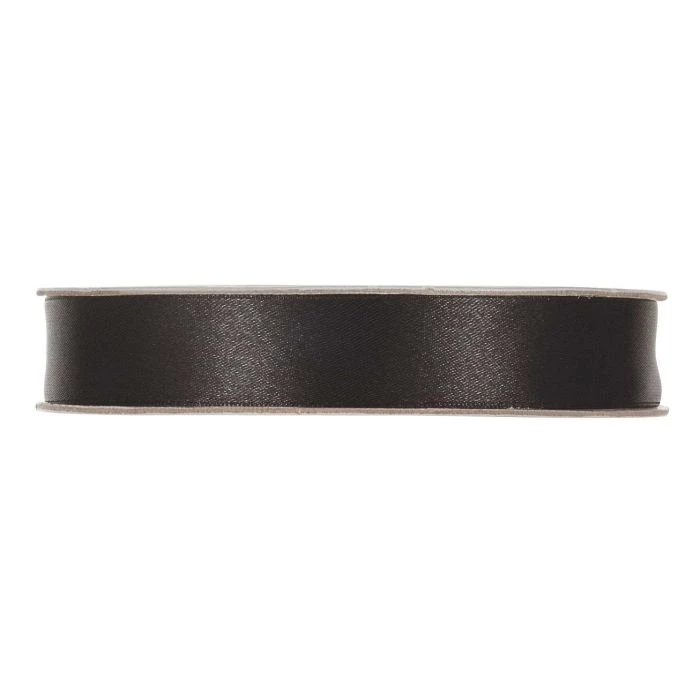 Satinband Svart 25mm x 50m