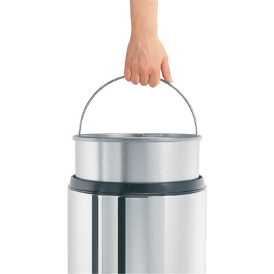 Papperskorg 30L Brabantia Flameguard Rostfri