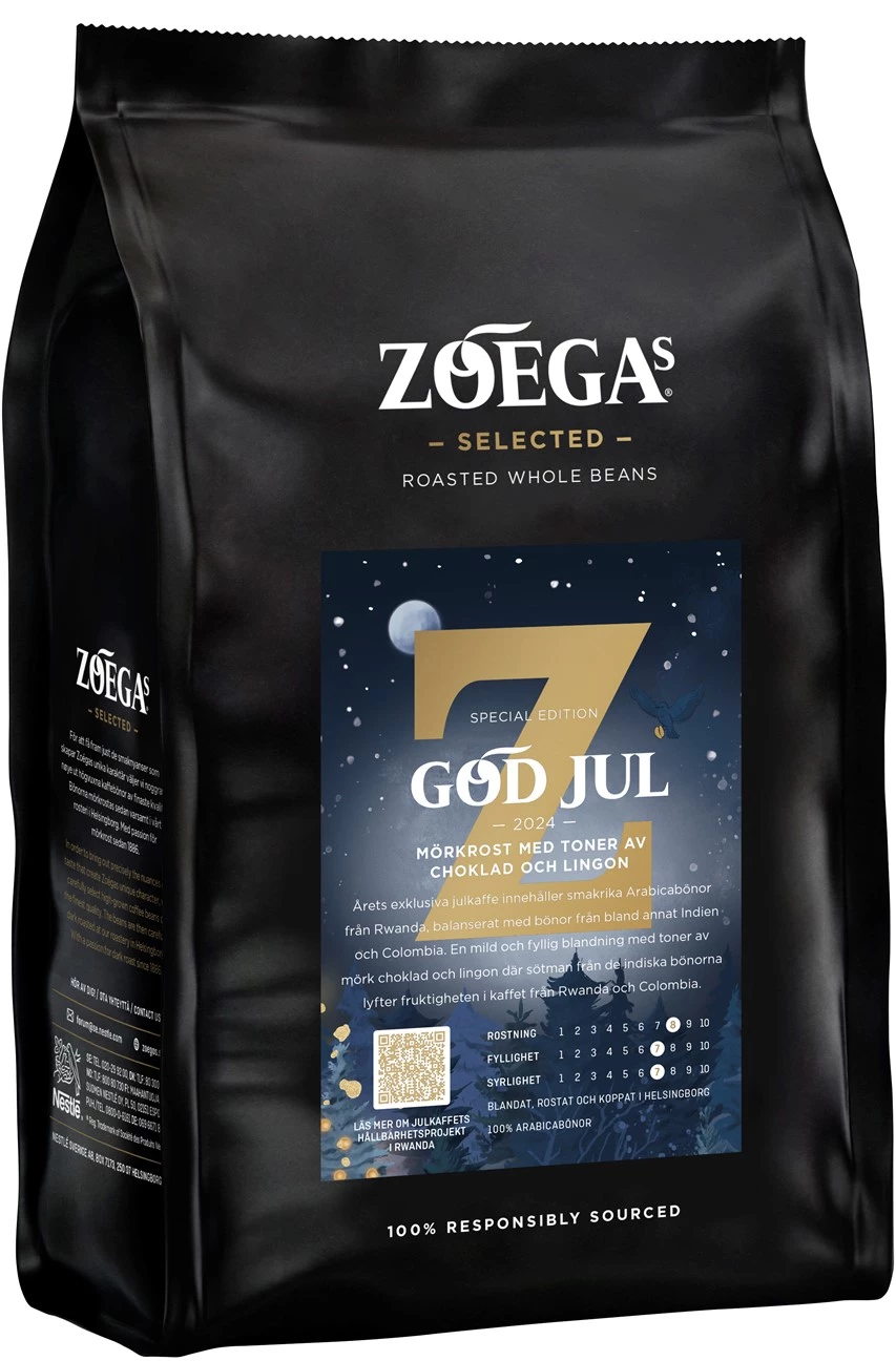 Kaffebönor Zoegas Julkaffe 450g 8st/kolli