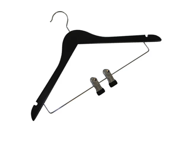 Galge Edward med tvärslå/clips 45cm Svart 100st