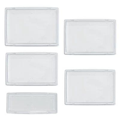 Lock T02 RPET 196x66x25mm Transparent 400st/kolli