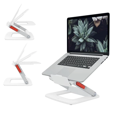 Laptopstativ Leitz Ergo vinklar Vit