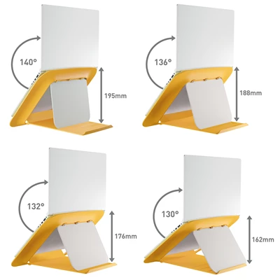 Laptopställ Leitz Cosy Gul 