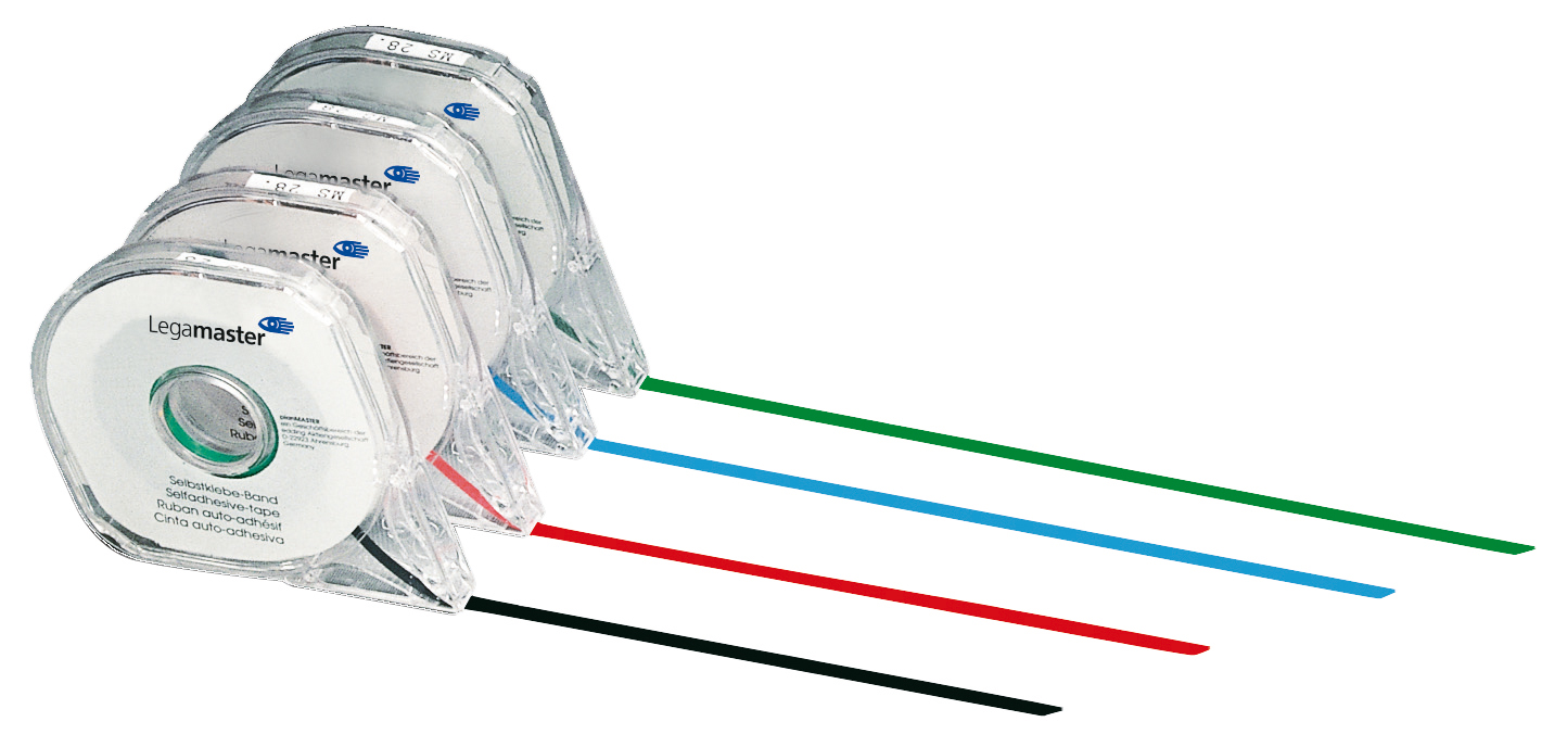 Uppdelningsband 2,5mmx16m röd