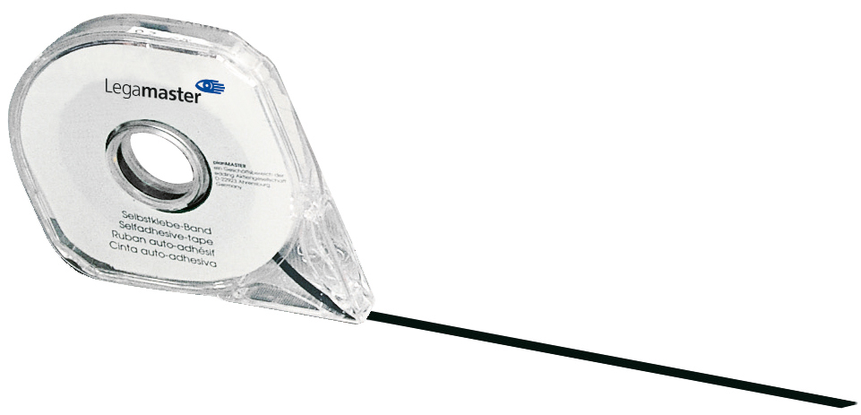 Uppdelningsband 3,0mmx8m svart