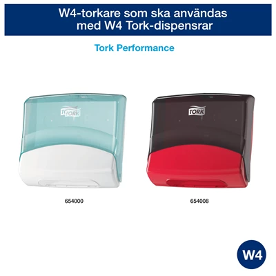 Torkduk Tork Premium W4 TopPak Blå 420st/kolli