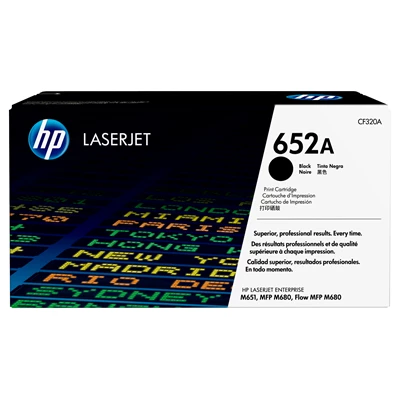 HP Color laserjet 652A black toner