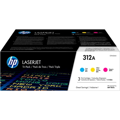 HP Color laserjet 312A CMY toner tri-pack