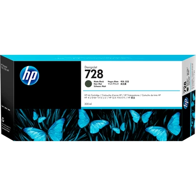 HP No728 Black ink cartridge 300ml