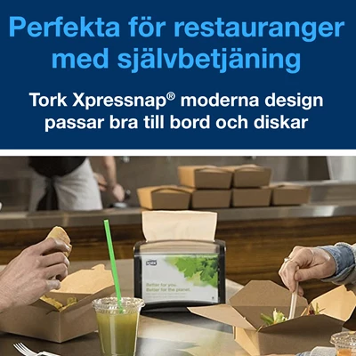 Servett Tork N4 Xpressnap Natur 1125st/fp