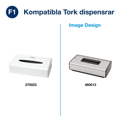 Ansiktsservett Tork Premium F1 3000st/kolli