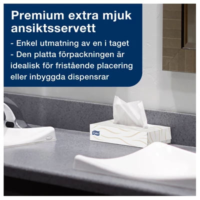 Ansiktsservett Tork Premium F1 3000st/kolli