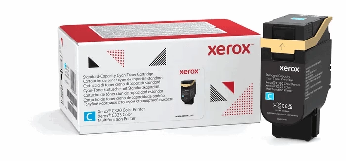 Lasertoner Xerox C320/C325 Cyan