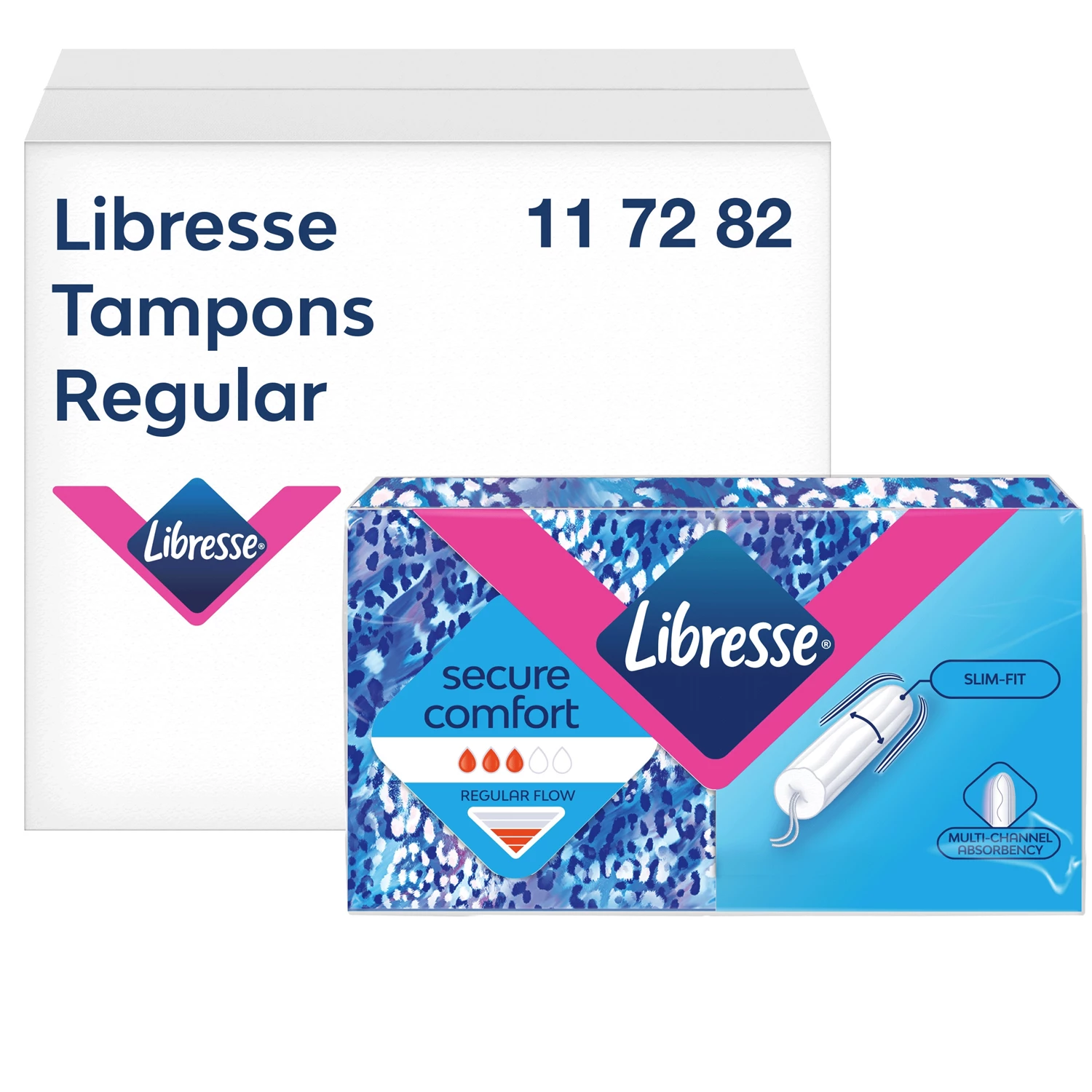 Tamponger Libresse Normal refill 384st/kolli