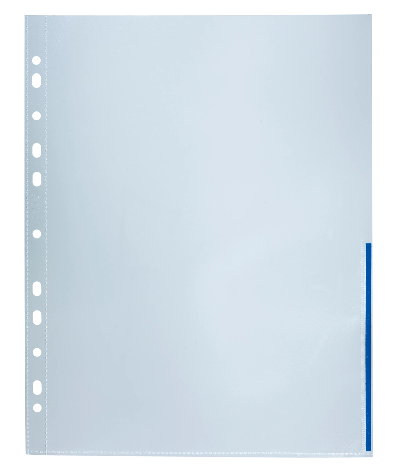 Plastficka Signal A4 blå 100/fp