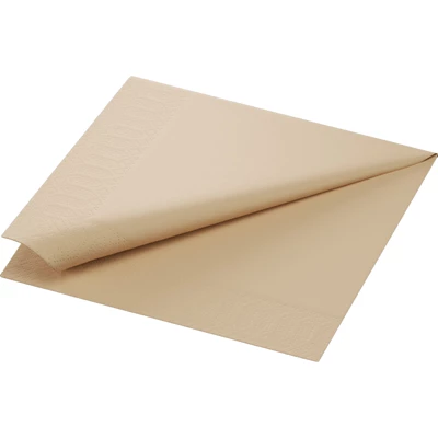 Servett 3-lags 40x40cm 1/8 Natur 1250st/kolli
