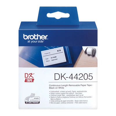 Etikett Brother DK44205 62mm x 30,48m