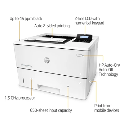 Laserskrivare HP LaserJet Pro M501dn 