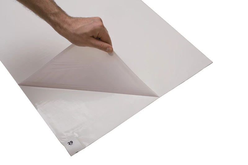 Klibbmatta Activa 90x115cm Vit 240st/kolli