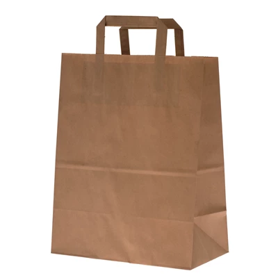 Bärkasse 26L Papper Brun 200st/kolli