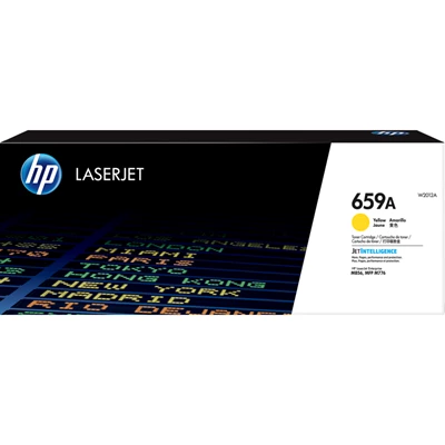 HP Color LaserJet 659A yellow toner