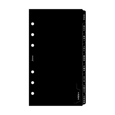 Register Personal A-Ö svart