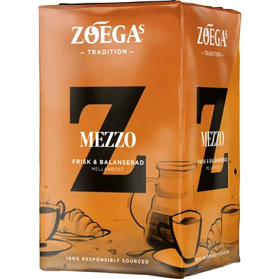 Kaffe Zoégas Mezzo VAC 450g 12st/kolli