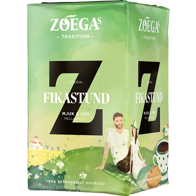Kaffe Zoégas Fikastund VAC 450g 12st/kolli