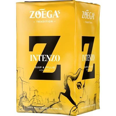 Kaffe Zoégas Intenzo VAC 450g 12st/kolli