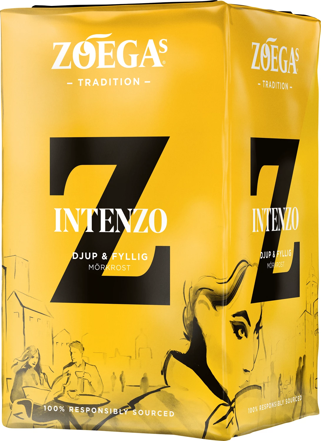 Kaffe Zoégas Intenzo VAC 450g 12st/kolli