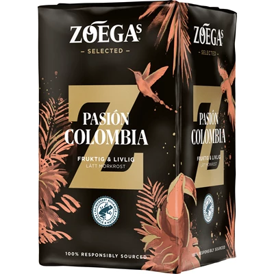 Kaffe Zoégas Pasion Colombia VAC 450g 12st/kolli