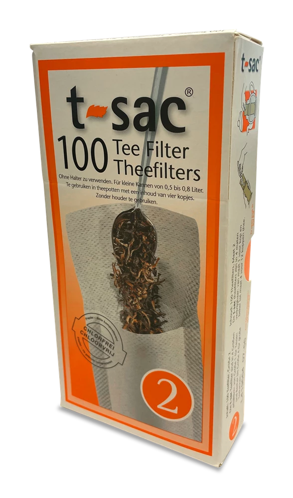Tefilter engångs papper 100st/fp